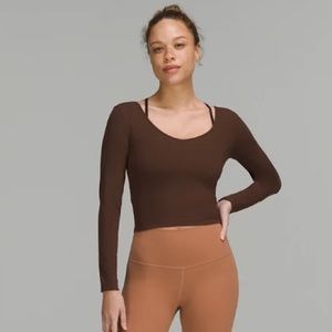Lululemon long sleeve align top